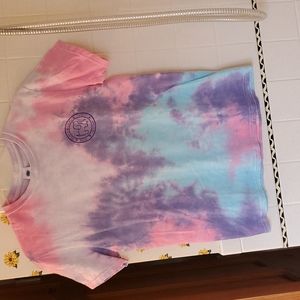 New Puppie Love Rescue Tie Dye Adult Small T shirt